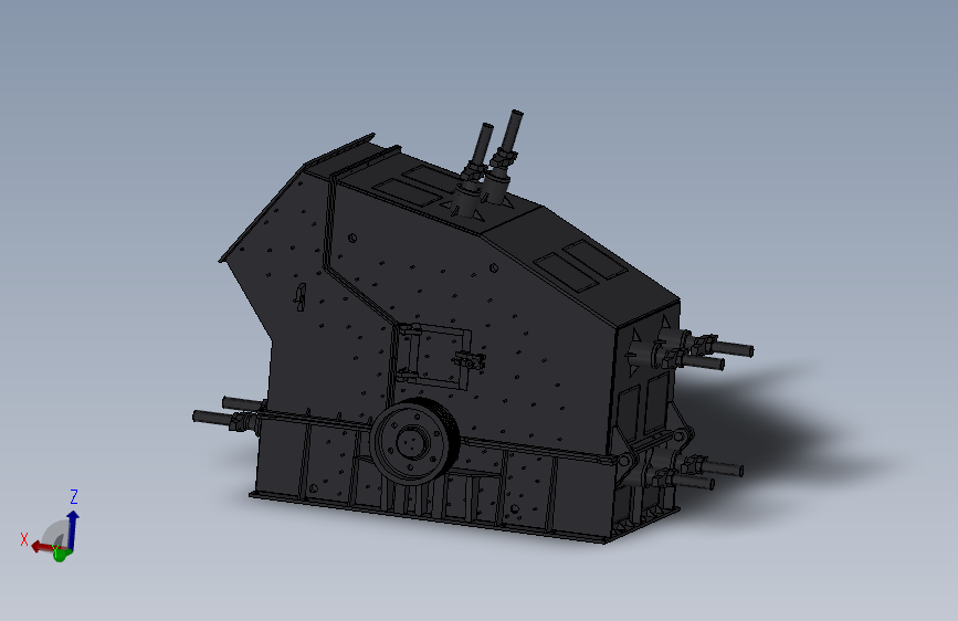 PF1315反击式破碎机-3D
