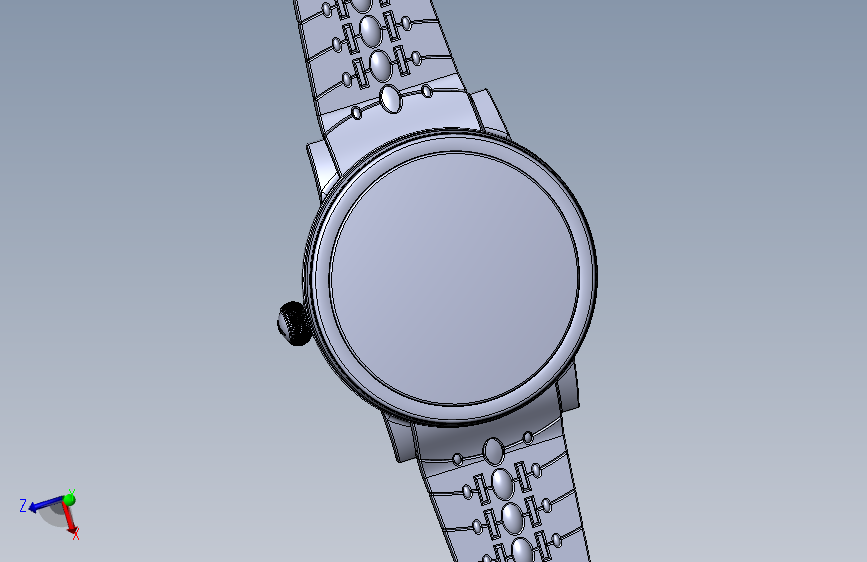 手表 Solidworks 2014 模型图纸下载 懒石网