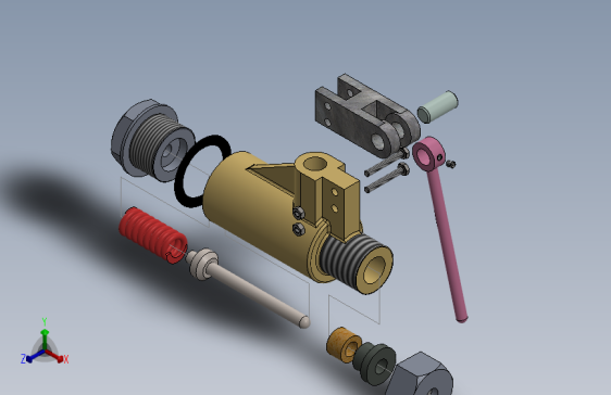 Manual-valve手动阀3D模型