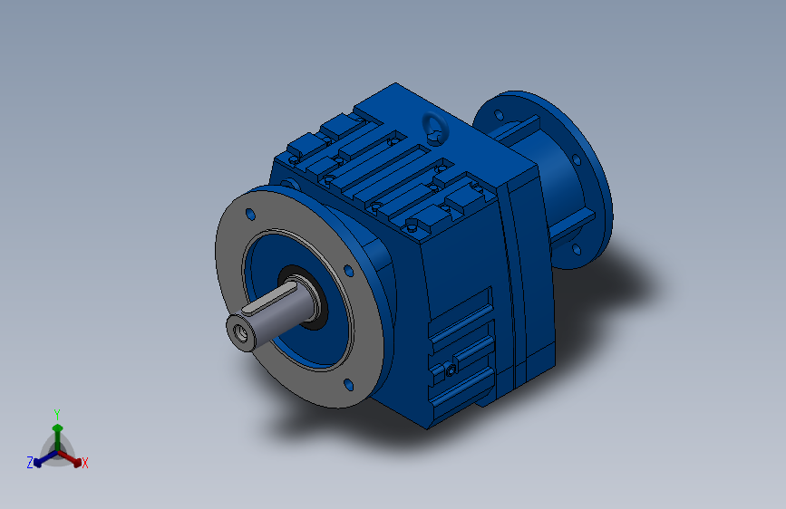 RF67ZP斜齿轮减速机RF67-4.29-M1-P71-Φ200
