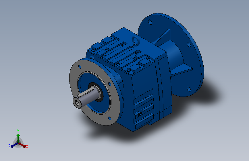 RF67ZP斜齿轮减速机RF67-4.29-M1-P100-Φ200