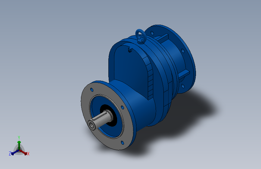 RXF77ZP斜齿轮减速机RXF77-1.6-M1-P80-Φ200