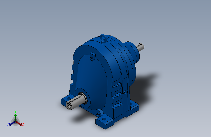 RXS87斜齿轮硬齿面减速机RXS87-2.48-M1