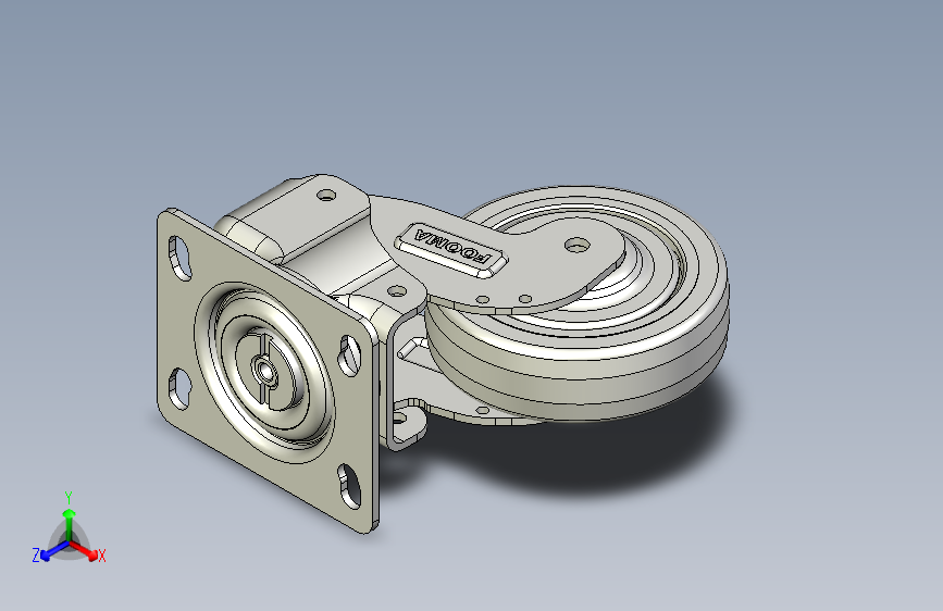 吸收震动型福马脚轮G系列
