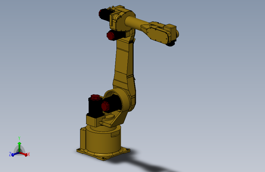 发那科M16IB20机器人全套外形模型