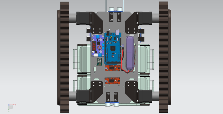 马路清洁车三维SW模型