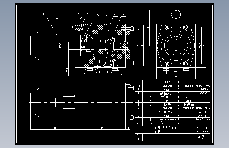 电磁阀压力阀比例阀的关系_AutoCAD_模型下载 – 懒石网
