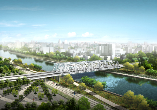 108m单跨简支钢桁梁桥全套设计图CAD图纸