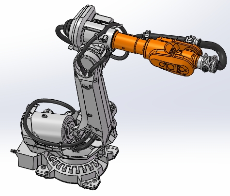 IRB6710-175kg-265 LID机器人三维模型cad图文档