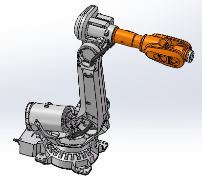 IRB6710-210kg-265机器人三维模型cad图文档