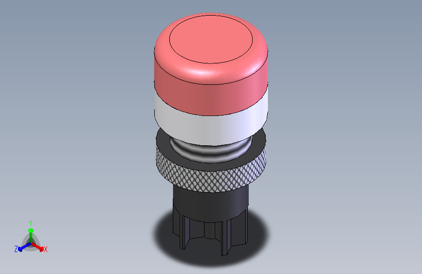 先泽蜂鸣器AD38-22A_SOLIDWORKS 2012_模型图纸下载 – 懒石网
