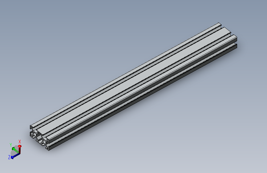 铝型材30 x 60L x R2.5