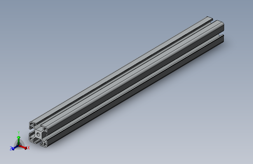 铝型材40 x 40B x R4.5