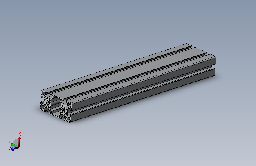 铝型材50 x 100W x R4.5