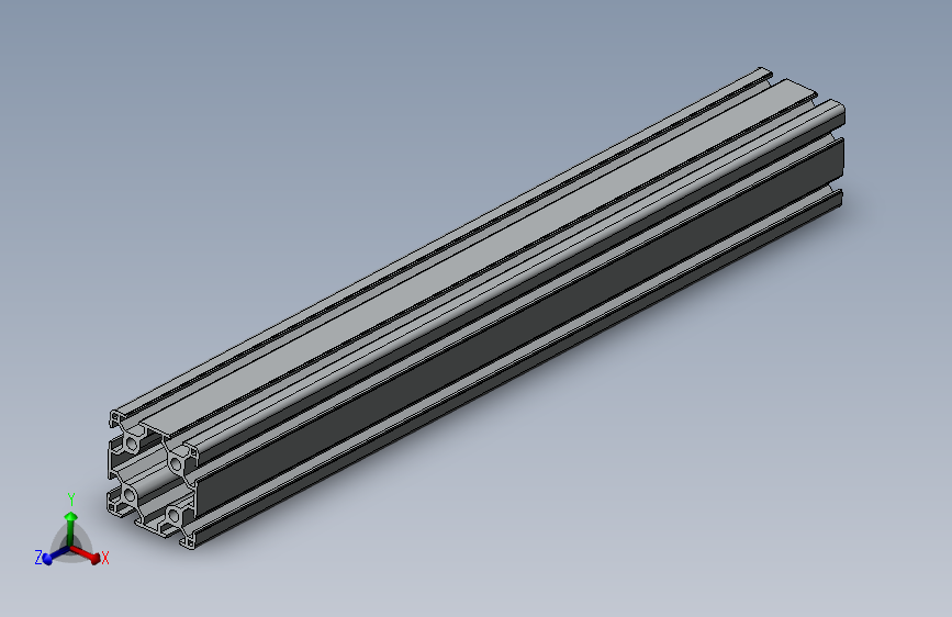 铝型材60 x 60L2 x R3.8