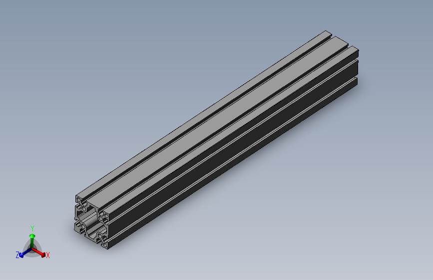 铝型材60 x 60W x R2.5