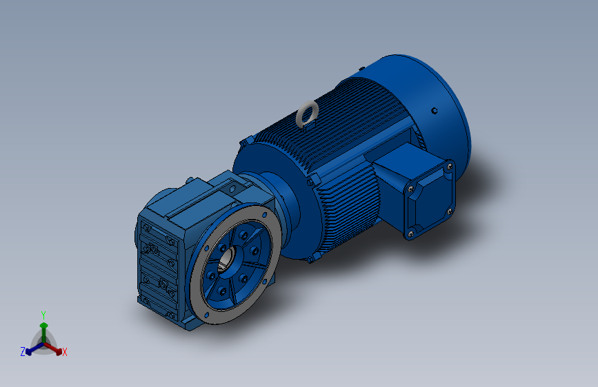 KAF77轴输入的螺旋锥齿轮减速机KAF77-YB11-4P-15.84-M1-0°-B
