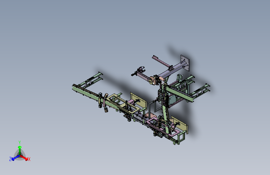 自动灌装生产线3D数模图纸 stp igs x_b格式