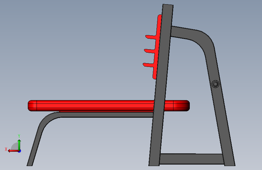 平板卧推_SOLIDWORKS 2020_模型图纸下载 – 懒石网