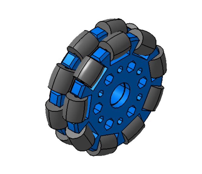 全向轮 D100mm