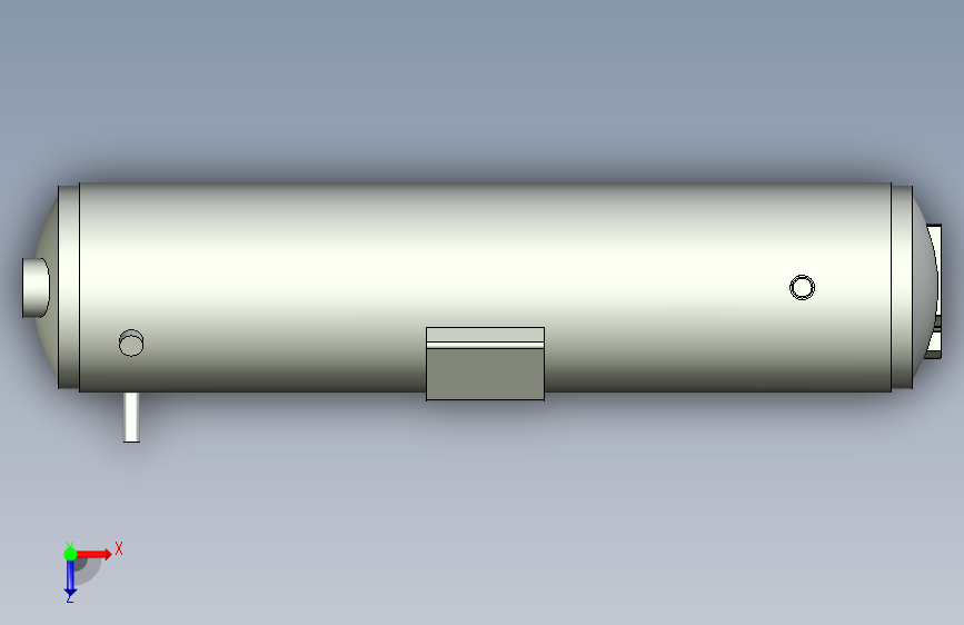 CFA-20 SIMPLES - 冷凝器 俯视图