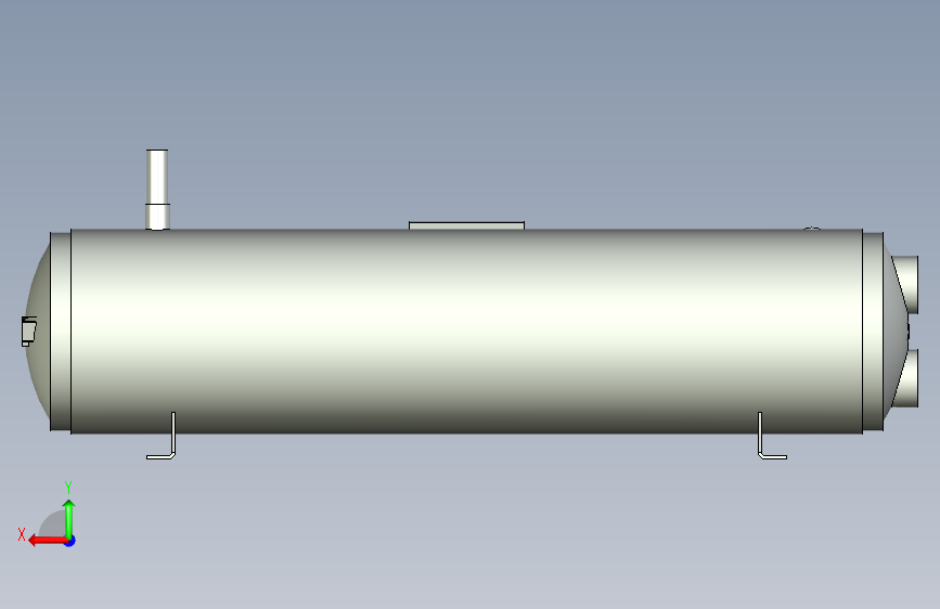 CFA-20 SIMPLES - 冷凝器 背面视图