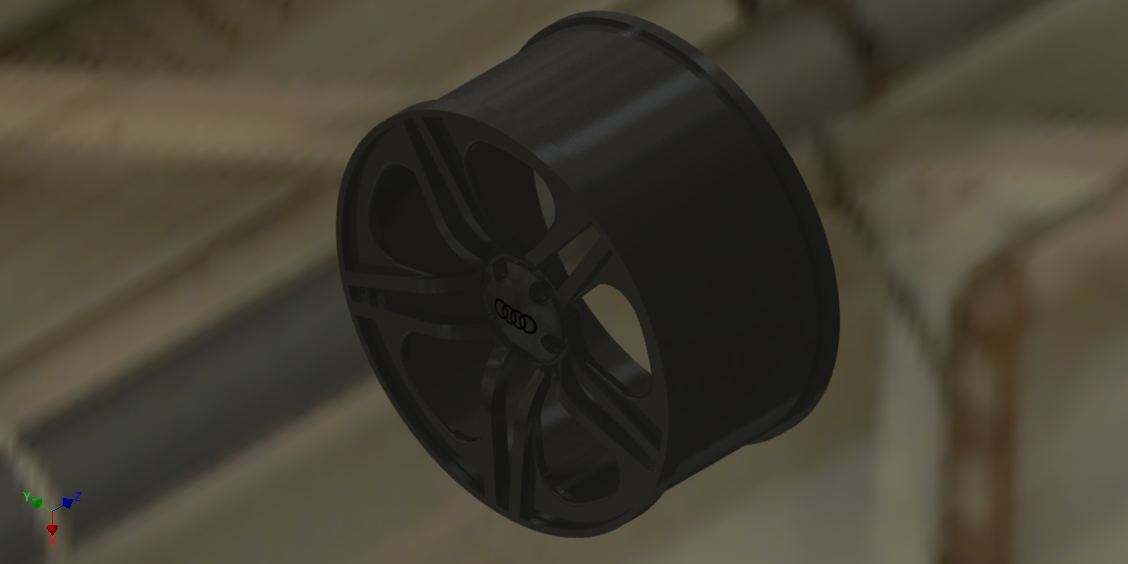 奥迪和大众轮辋