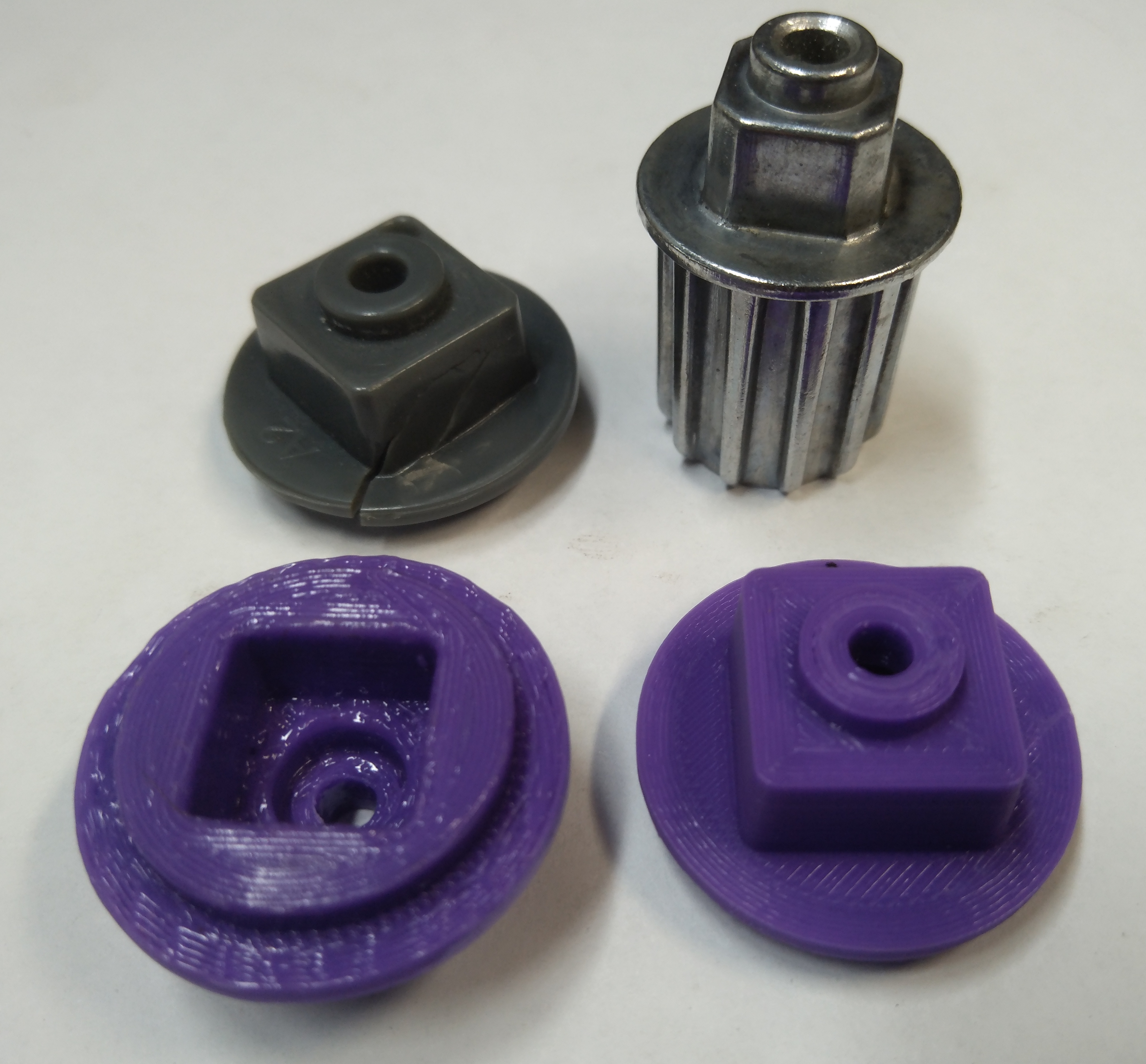 飞利浦HR-2708绞肉机的3D打印联轴器