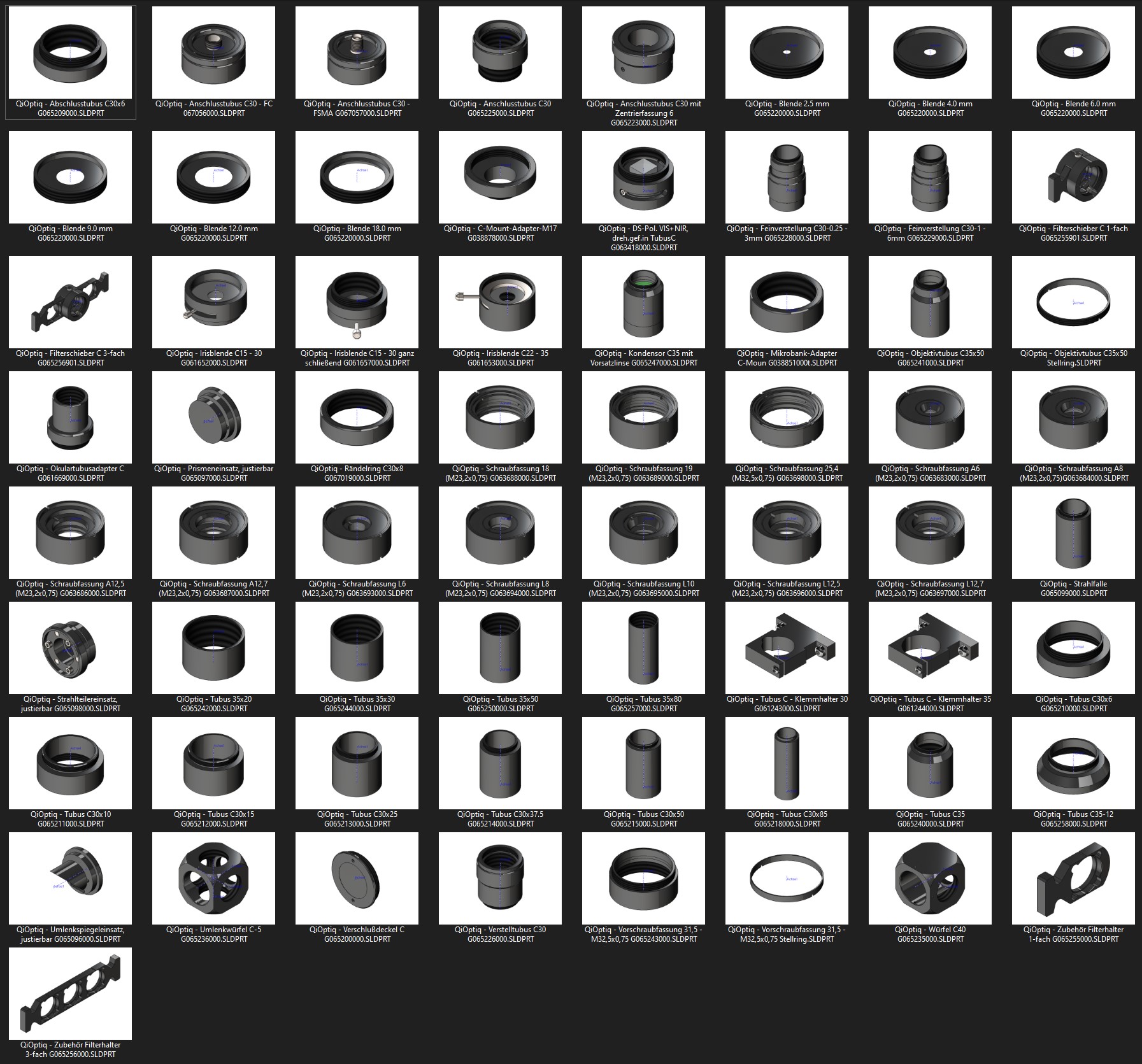 QiOptiq - LINOS Tubus 系统 C