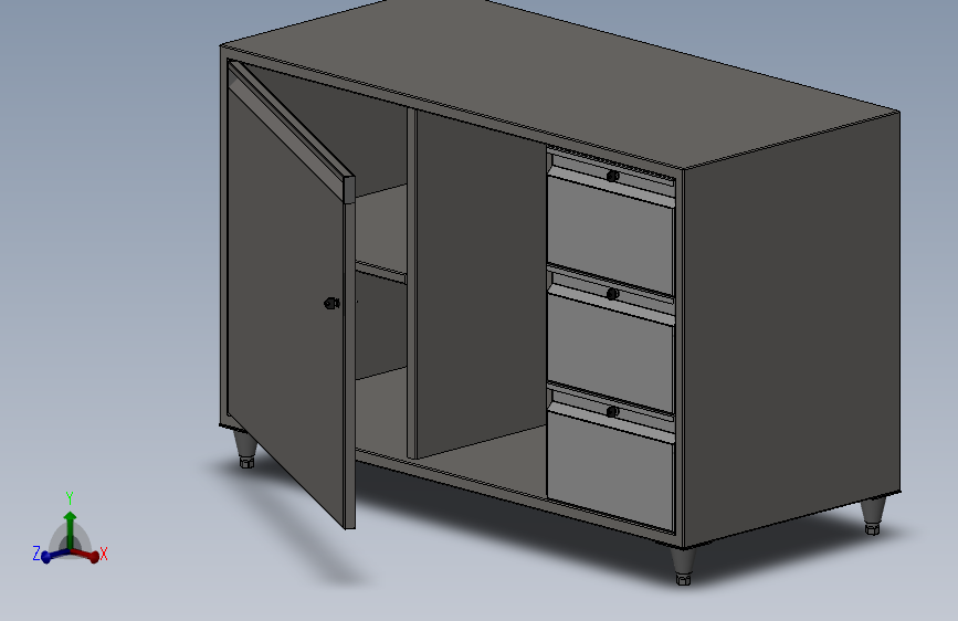 1500mm x Width 700mm x Height 900mm移动工具柜