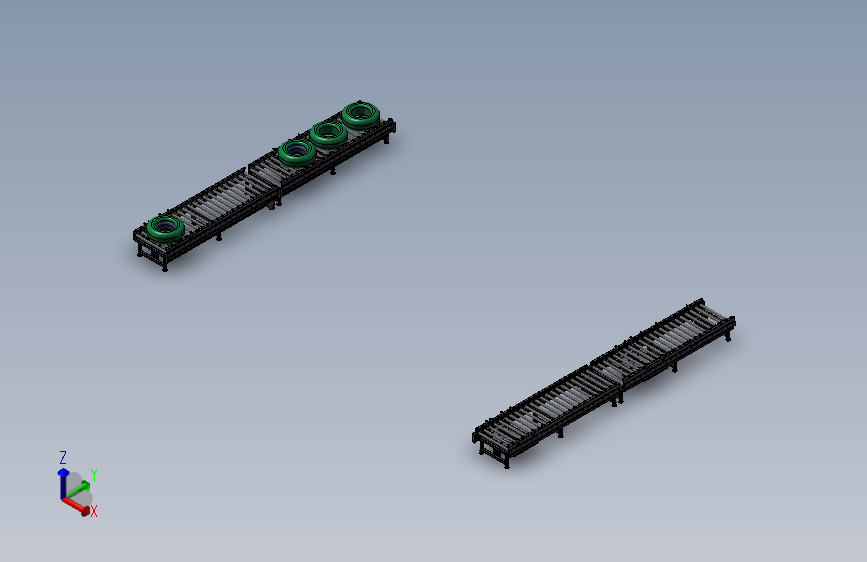 K2305-轮胎输送线_SOLIDWORKS 2017_模型图纸下载 – 懒石网