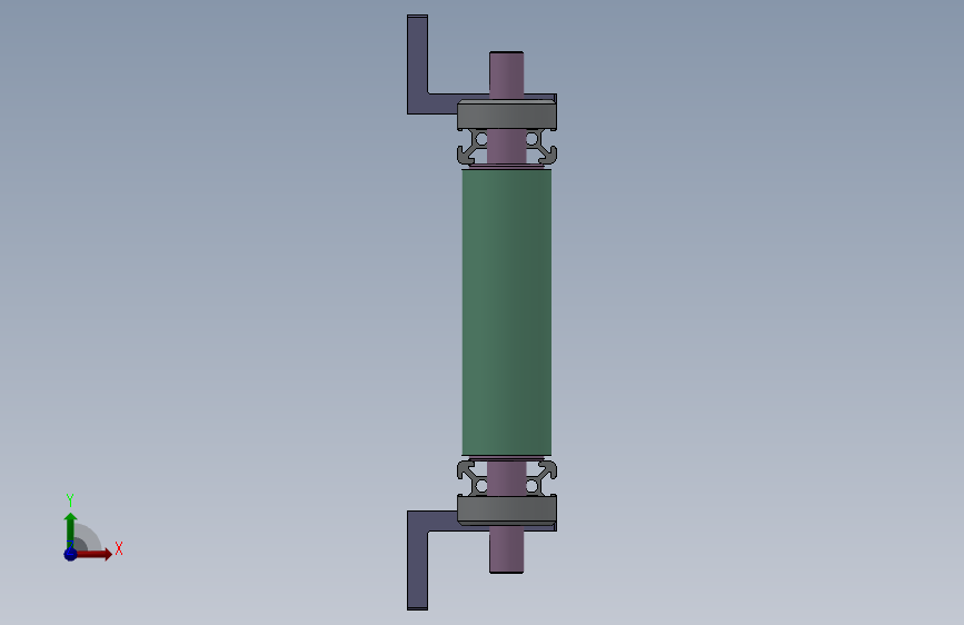 K2311-模具皮带线 正面视图