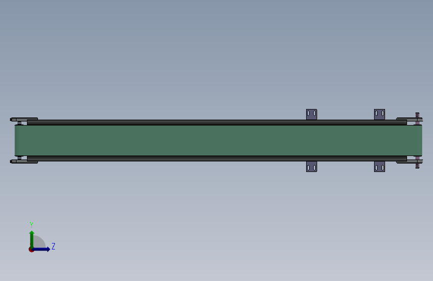 K2311-模具皮带线 左侧视图