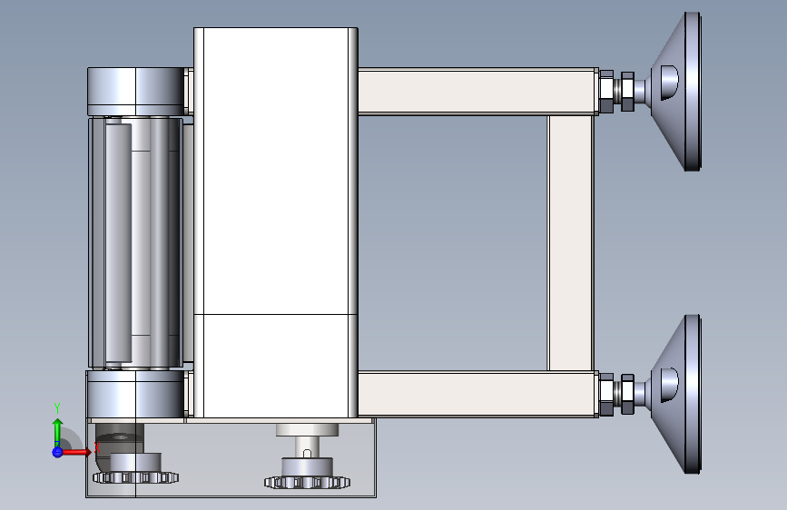 K2461-直行皮带机_SOLIDWORKS 2016_模型图纸下载 – 懒石网
