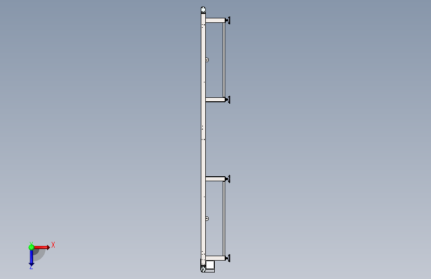 K2461-直行皮带机_SOLIDWORKS 2016_模型图纸下载 – 懒石网