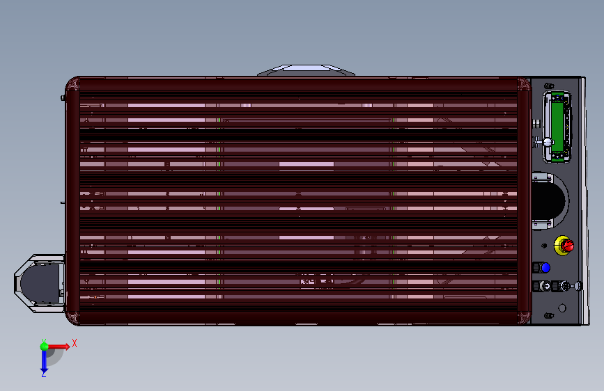 K2778-柯马AGILE1500 俯视图