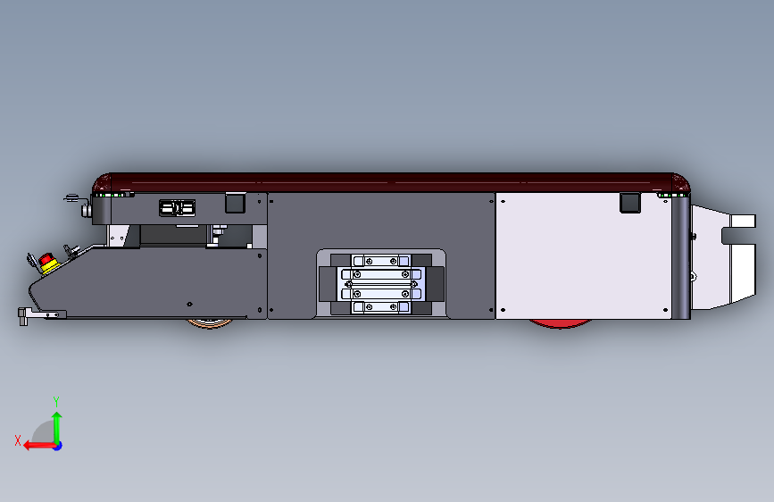 K2778-柯马AGILE1500 背面视图