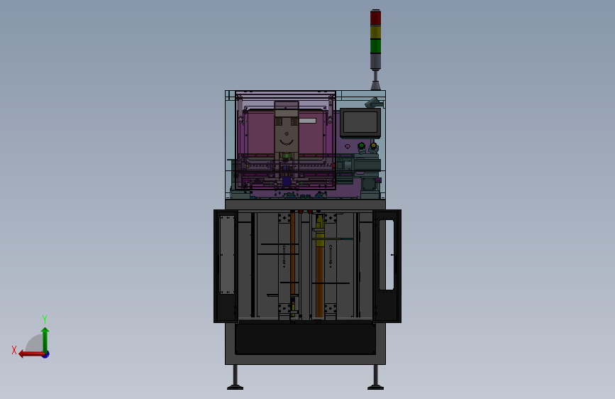 K2842-SMT贴片机_插件机 背面视图