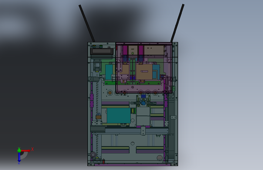 K2842-SMT贴片机_插件机 俯视图