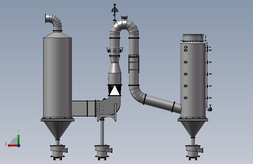 K2977-工业除尘器_SOLIDWORKS 2021_模型图纸下载 – 懒石网