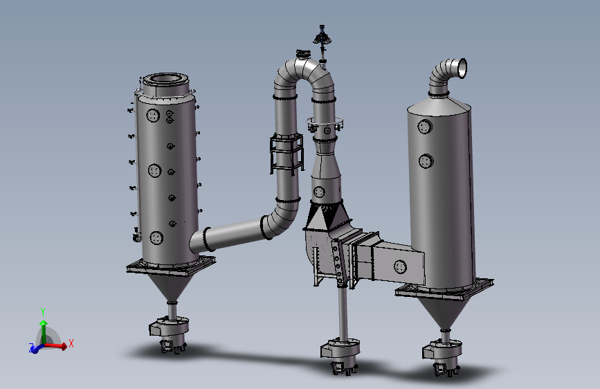 K2977-工业除尘器_SOLIDWORKS 2021_模型图纸下载 – 懒石网