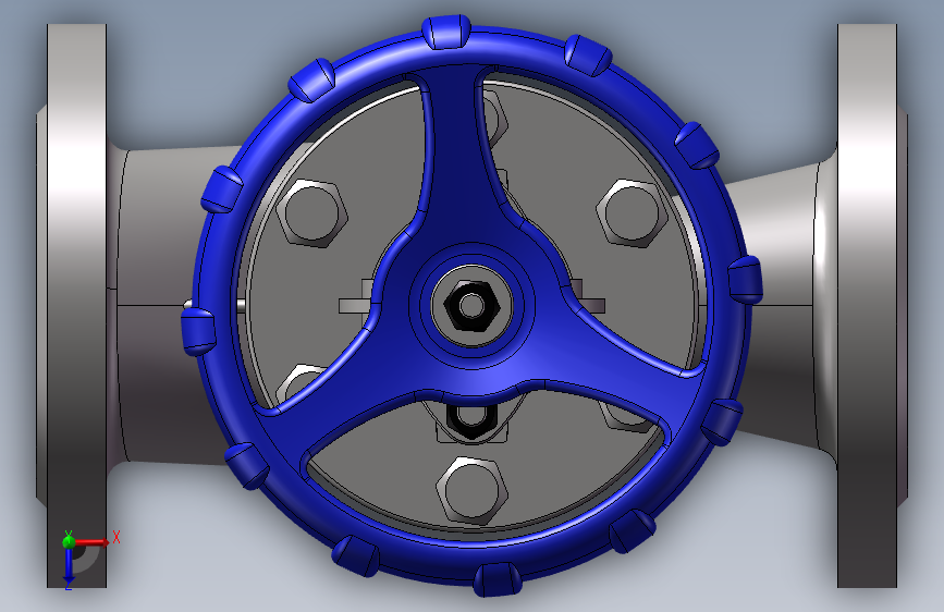 K3210-截止阀DN50_SOLIDWORKS 2021_模型图纸下载 – 懒石网