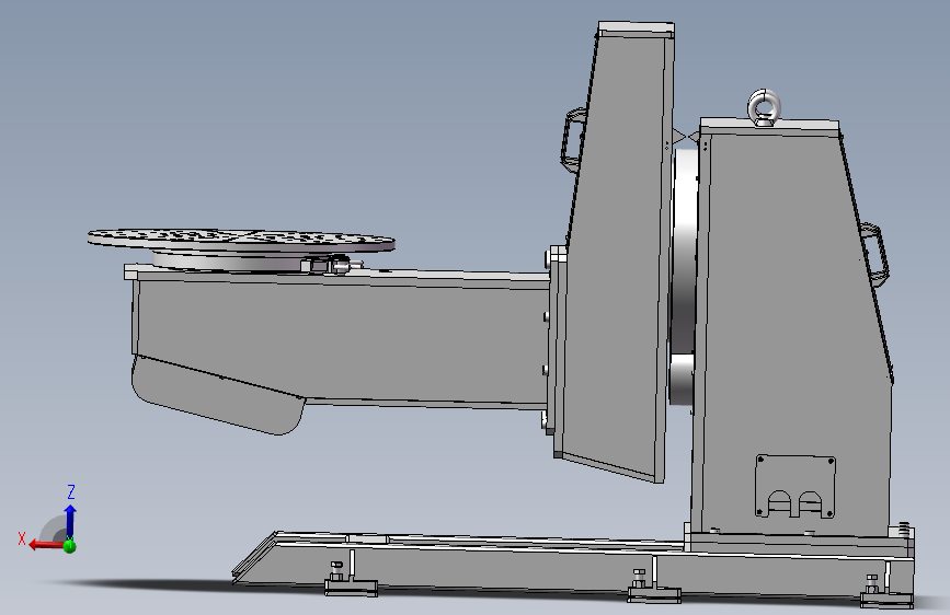 K3472-L型变位机 3D
