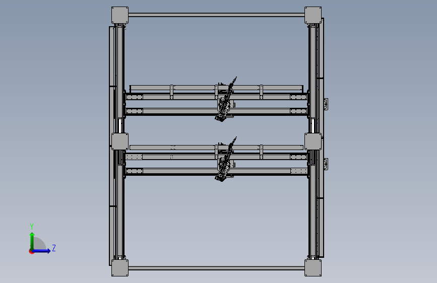 K3484-桁架焊接机器人_SOLIDWORKS 2021_模型图纸下载 – 懒石网