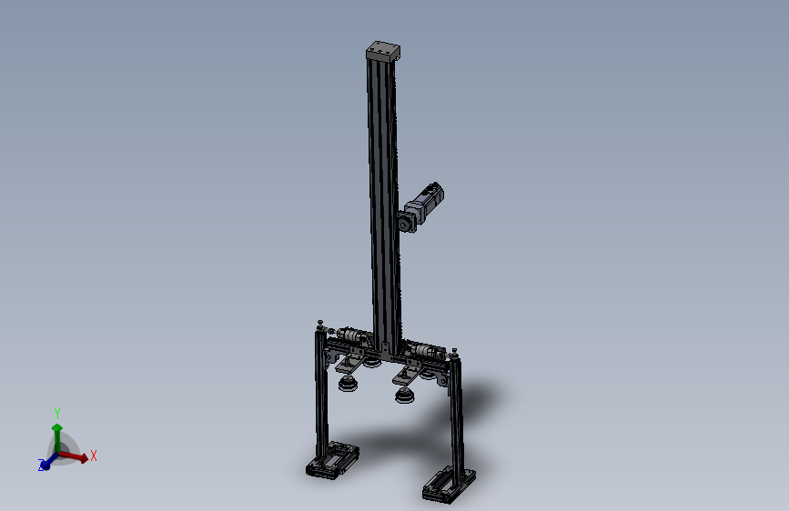K3523-搬运机械手_SOLIDWORKS 2016_模型图纸下载 – 懒石网