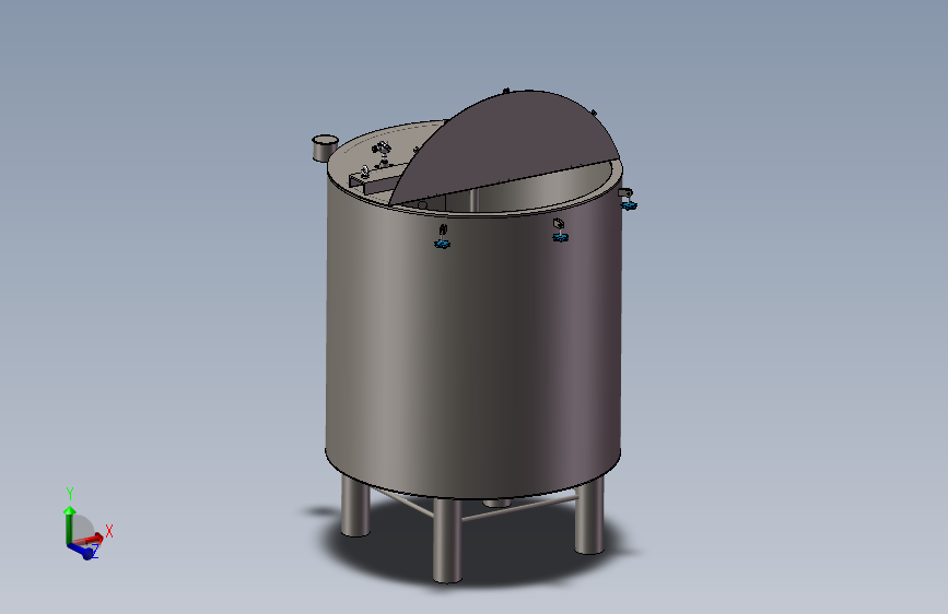 K3905-锥形混合干燥器反应器