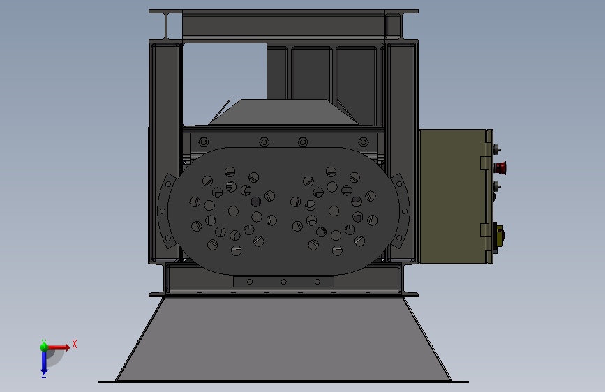 K4144-木材木料破碎机_SOLIDWORKS 2012_模型图纸下载 – 懒石网