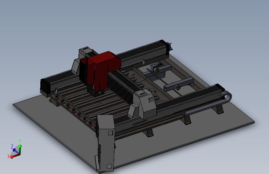 K4226-cnc激光切割机_SOLIDWORKS 2016_模型图纸下载 – 懒石网
