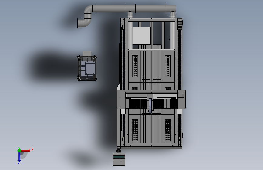 K4273-3015激光切割机_SOLIDWORKS 2020_模型图纸下载 – 懒石网