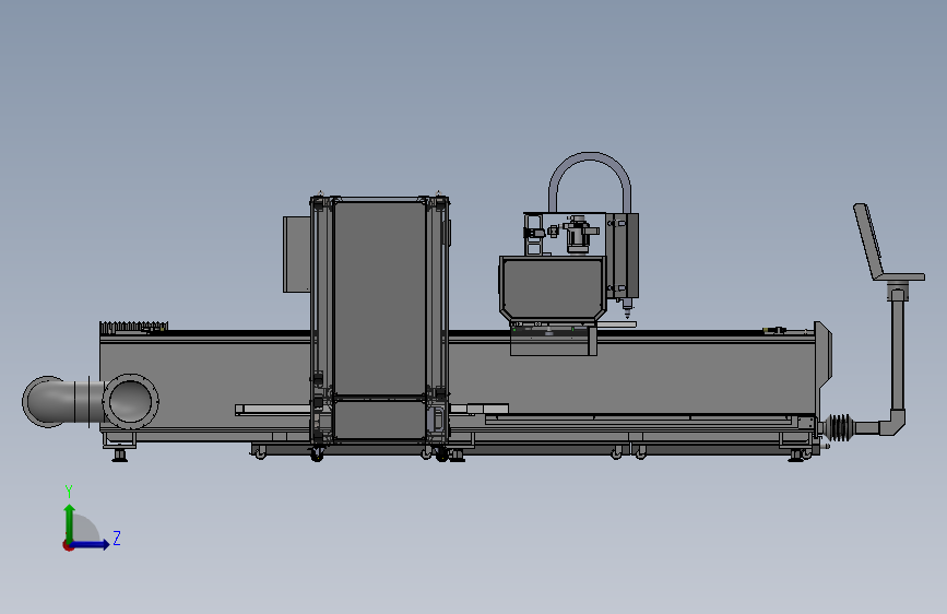 K4273-3015激光切割机_SOLIDWORKS 2020_模型图纸下载 – 懒石网